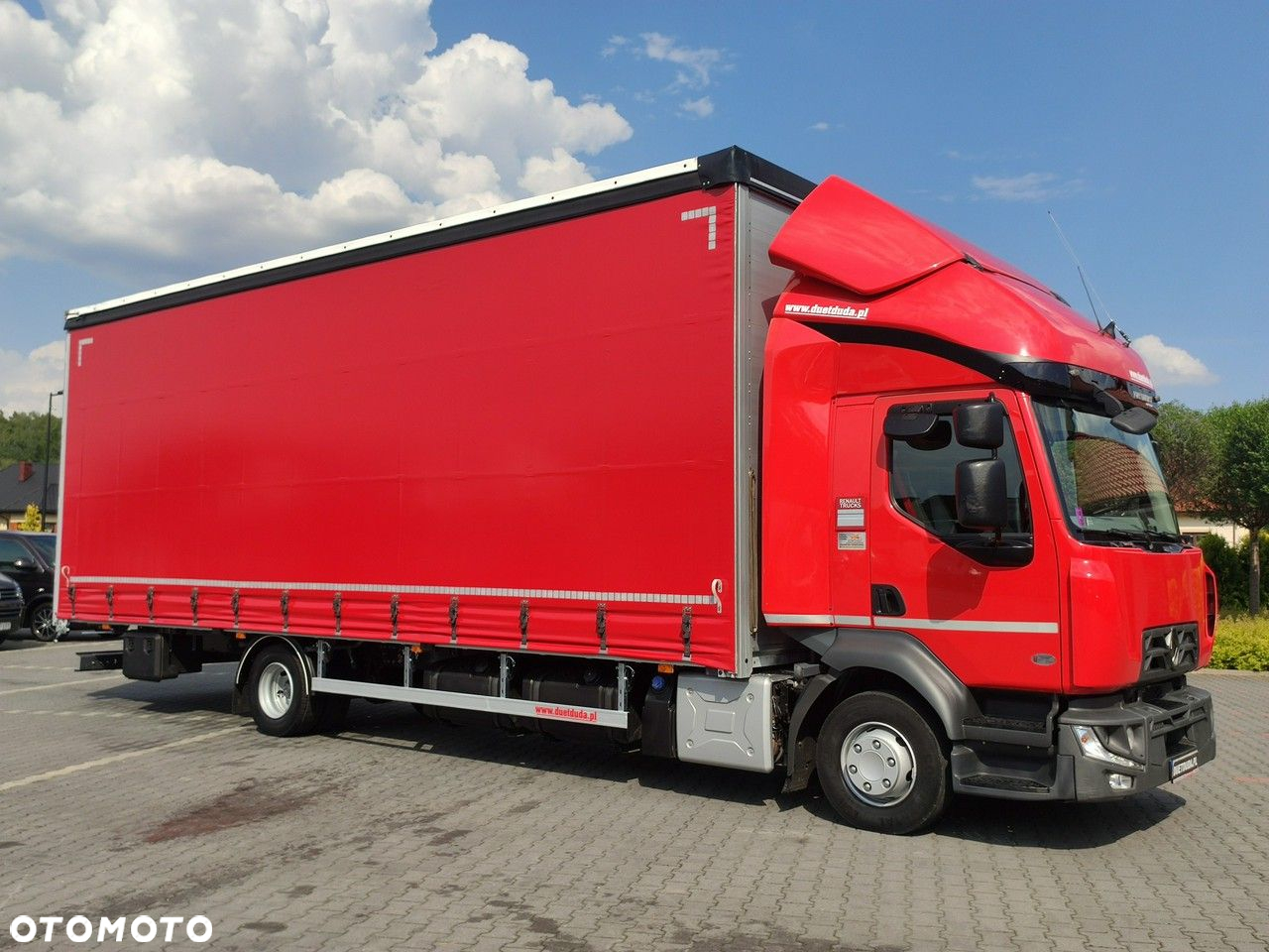 Renault D12.240 E6 Firana Tył Drzwi  Dach Zsuwany Długa 830cm - 8