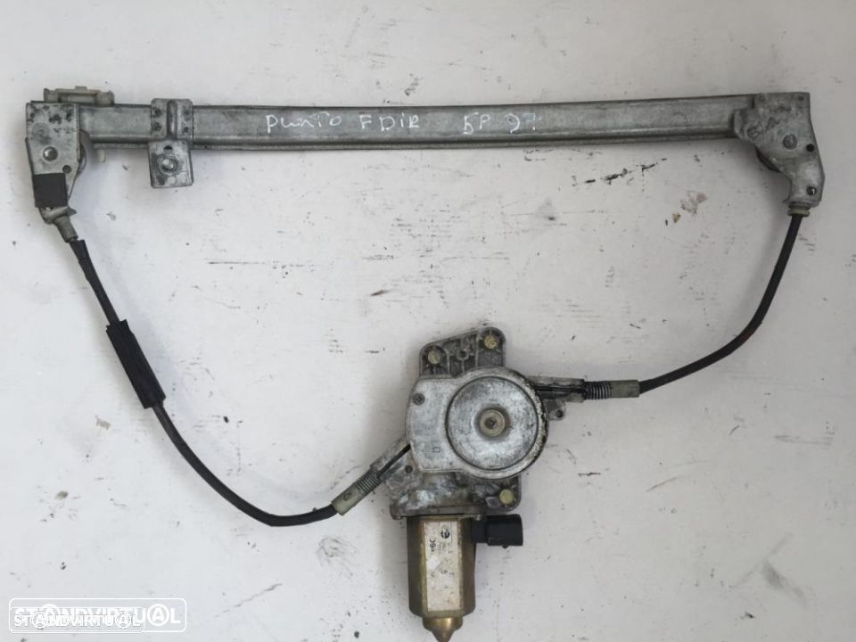 elevador vidro eletrico frente direito fiat punto - 1