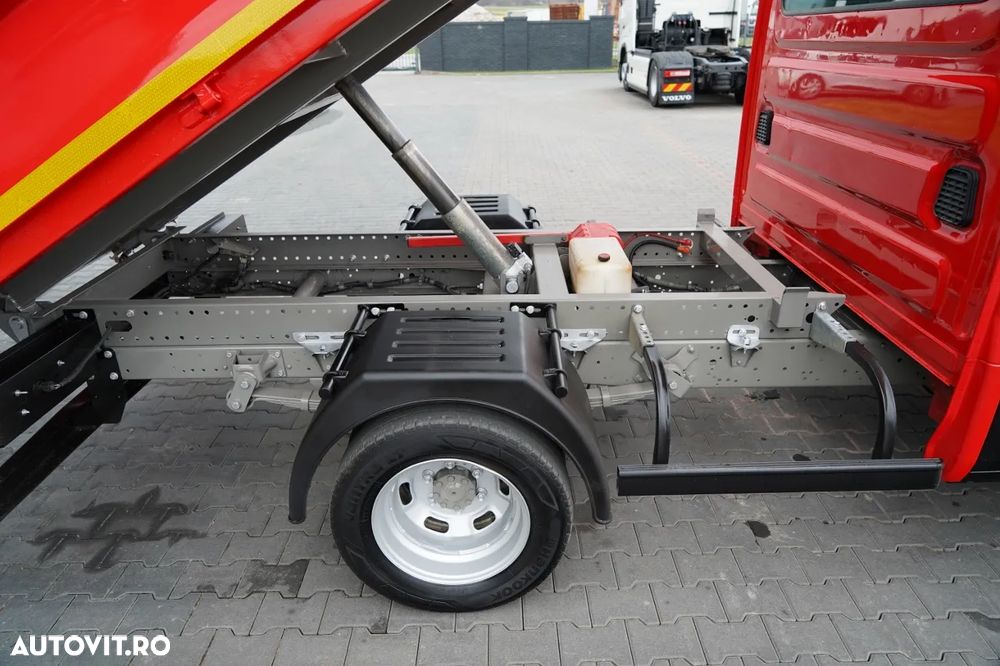 Iveco DAILY 35-130 / BASCULATOR / CU TRACȚIE DUBLA / DOUĂ TRANSPORTURI / MANUAL / 7 LOCURI / - 8