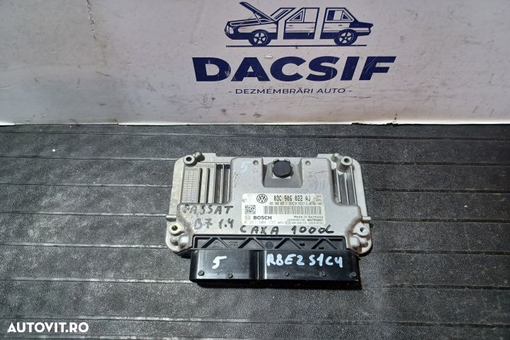 ECU Calculator Motor 03C906022AJ 0261S04137 - 1.4 CAXA 03C906022AJ 02 - 1