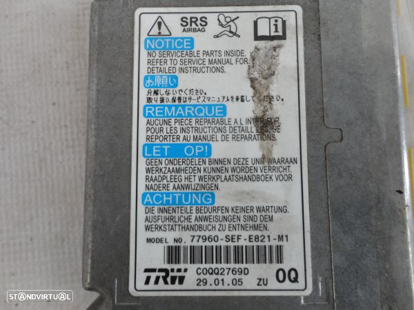 Centralina De Airbags Honda Accord Vii (Cl, Cn) - 2