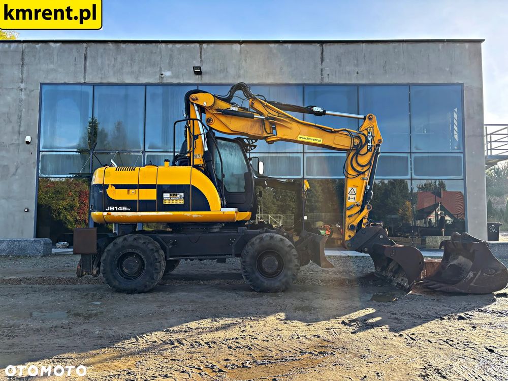 JCB JS 145 W KOPARKA KOŁOWA 2011R. | JS 130 160 313 315 CAT KOMATSU PW 140 - 1