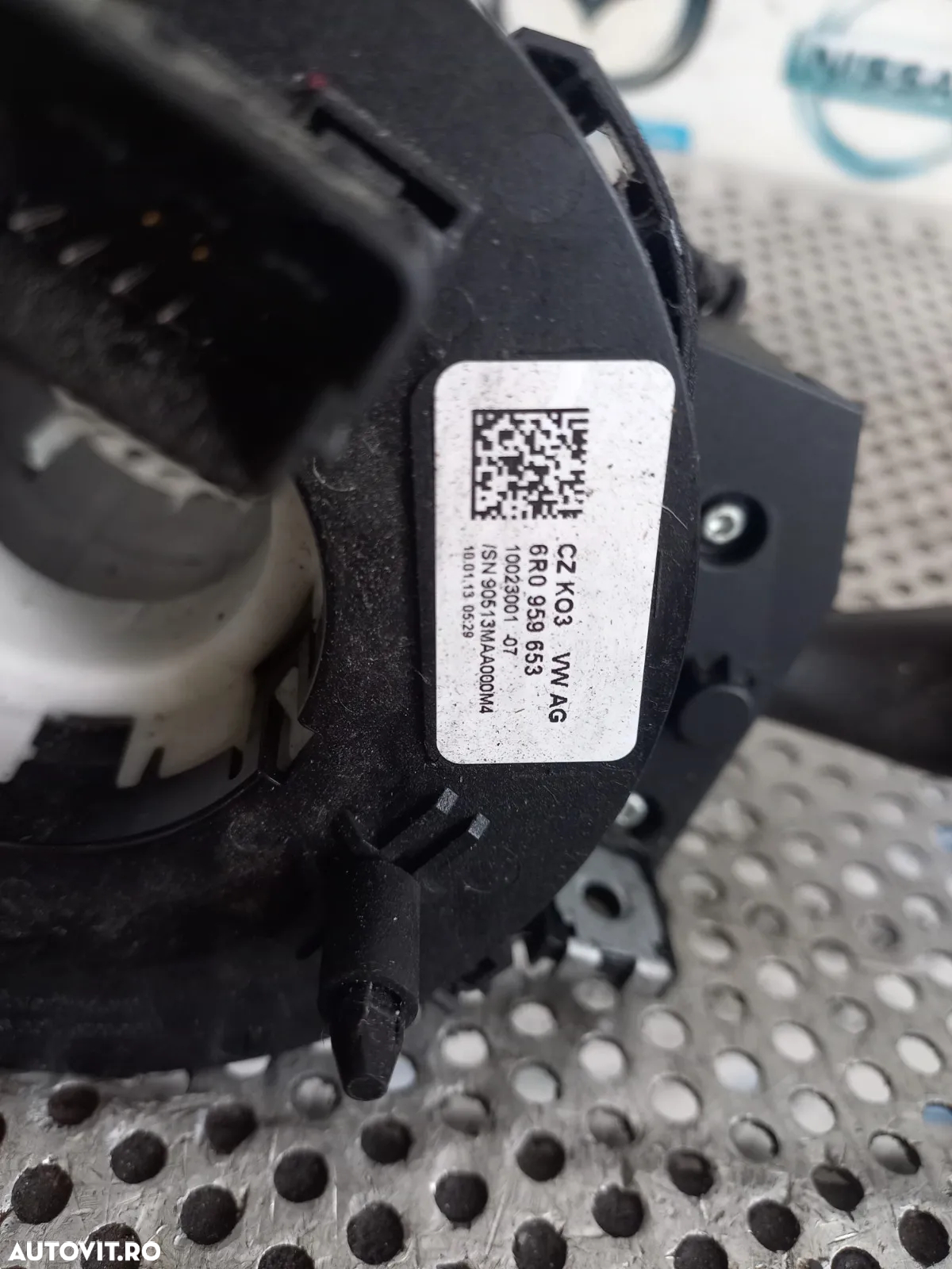 Banda Spira Spirala Volan Airbag Maneta Semnalizare stergatoare Skoda Fabia 2 An 2007-2008-2009-201 - 8