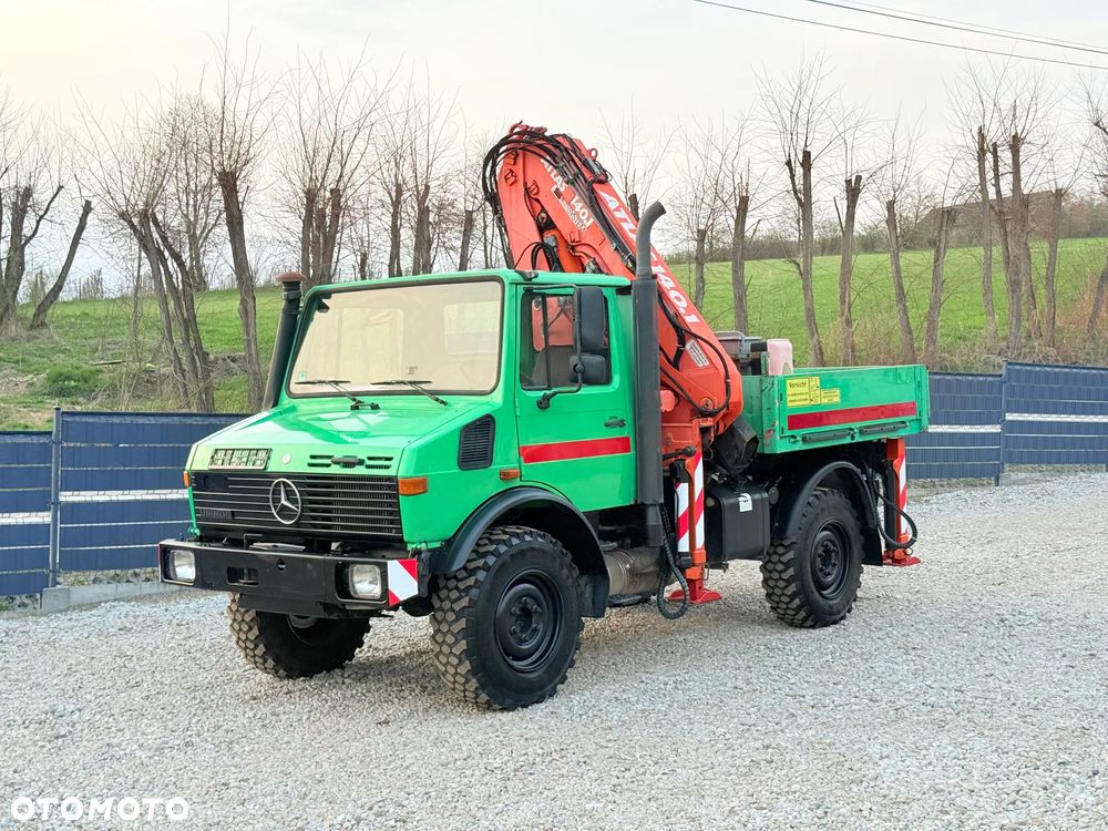 Mercedes-Benz * Mercedes Unimog U 1450 * HDS Atlas 140  * Specjalny * Energetyka * 78.000 km * Bardzo Dobry Stan - 22