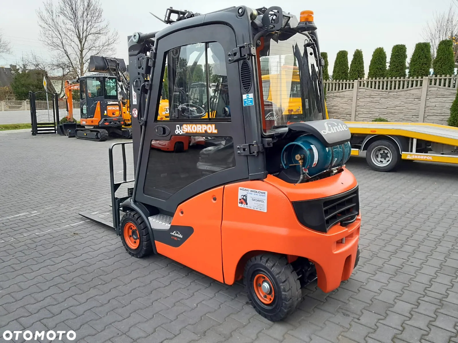 Linde H16T-01 KABINA TRIPLEX - 3