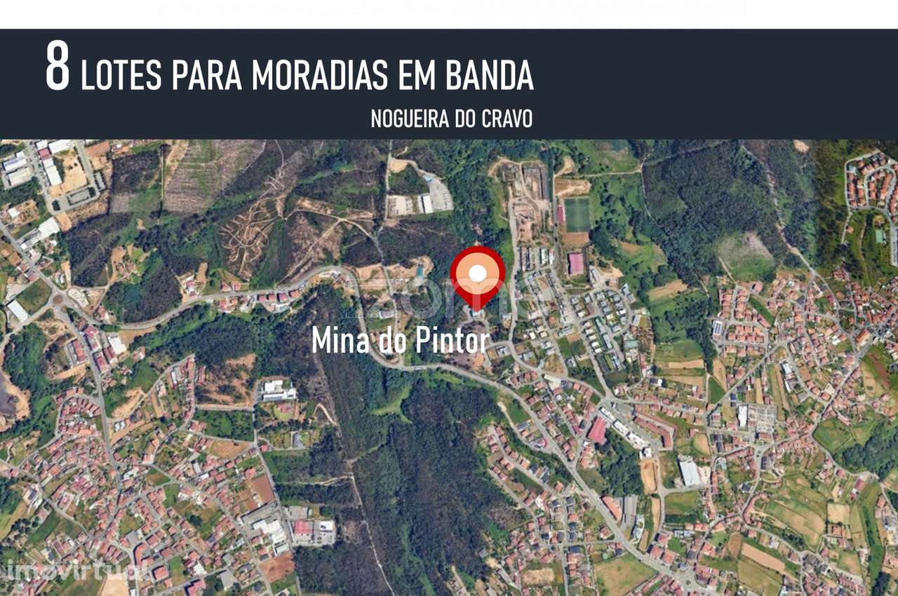 Terreno com PIP APROVADO para 8 moradias em banda, Nogueira do Cravo - Grande imagem: 3/17