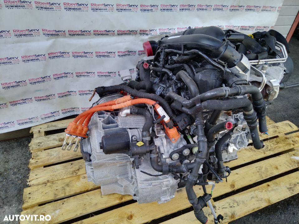 Motor VW Hibrid 1.4 benzina, cod CUK, cutie automata - 2