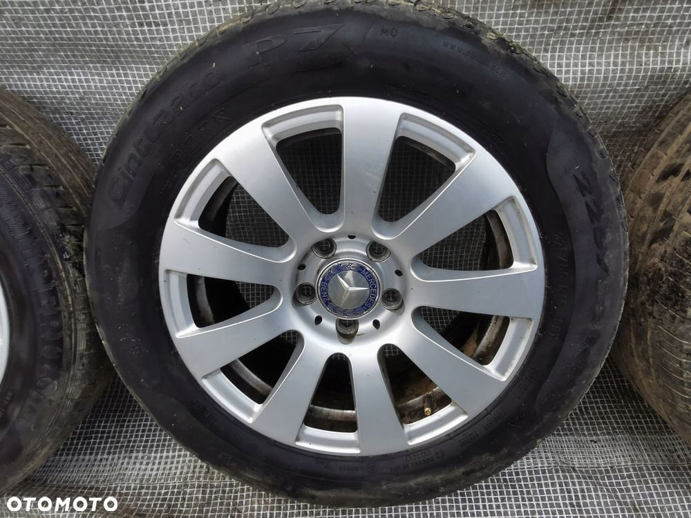MERCEDES E-KLASA W212 KOŁA LATO LETNIE FELGI 225/55R16 5x112 ET45.5 7.5Jx16 - 8