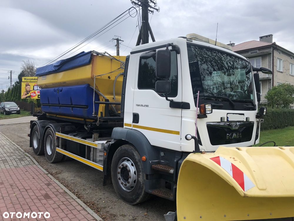 MAN TGM 26.290 PIASKARKA SOLARKA SCHMIDT STARTOS II EURO 6 - 5