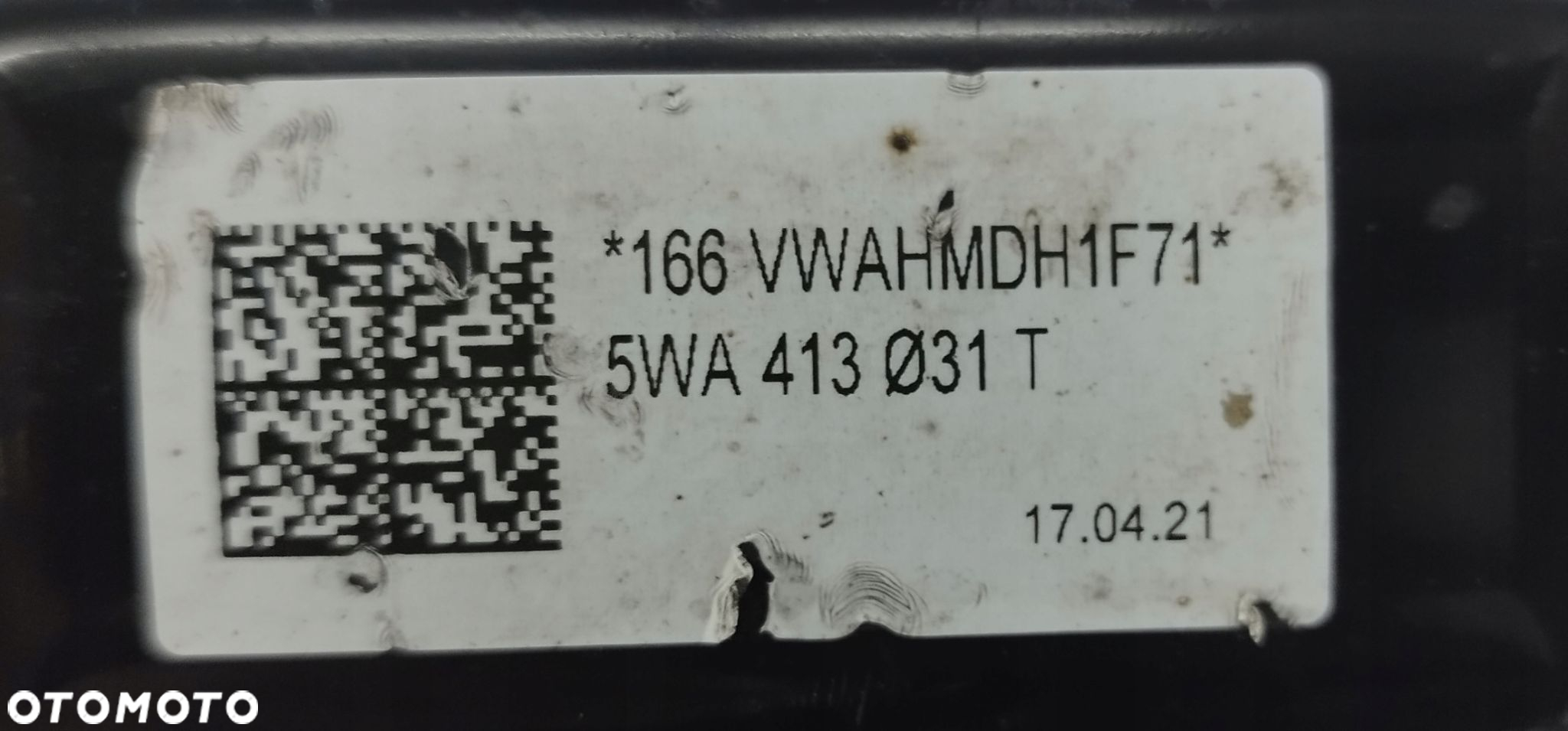 SKODA OCTAVIA IV 2.0 TDI AMORTYZATOR PRZÓD LEWY 5WA413031T 5WA412021LS - 3