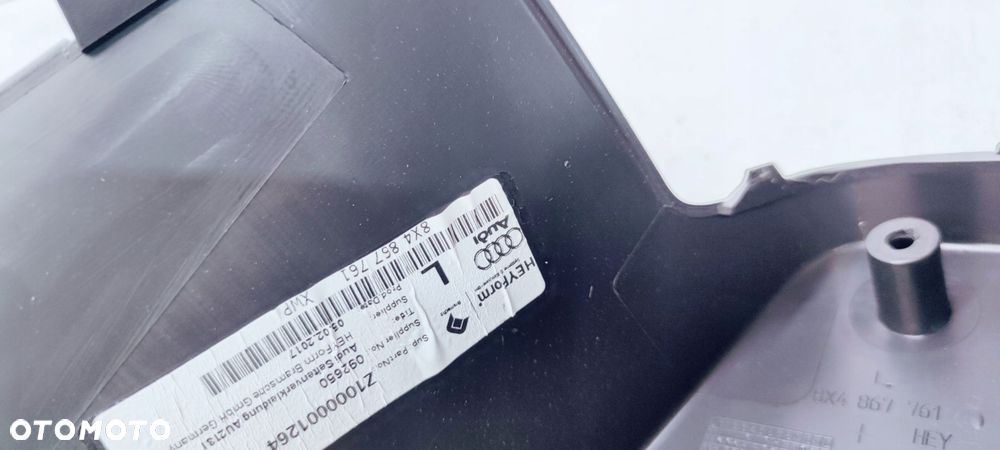 BOCZEK BAGAŻNIKA LEWY AUDI A1 8X4867761A - 3