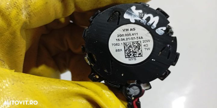 Difuzor boxa inalte fata 2G0035411 Volkswagen VW Polo 6 AW/BZ [faceli - 3