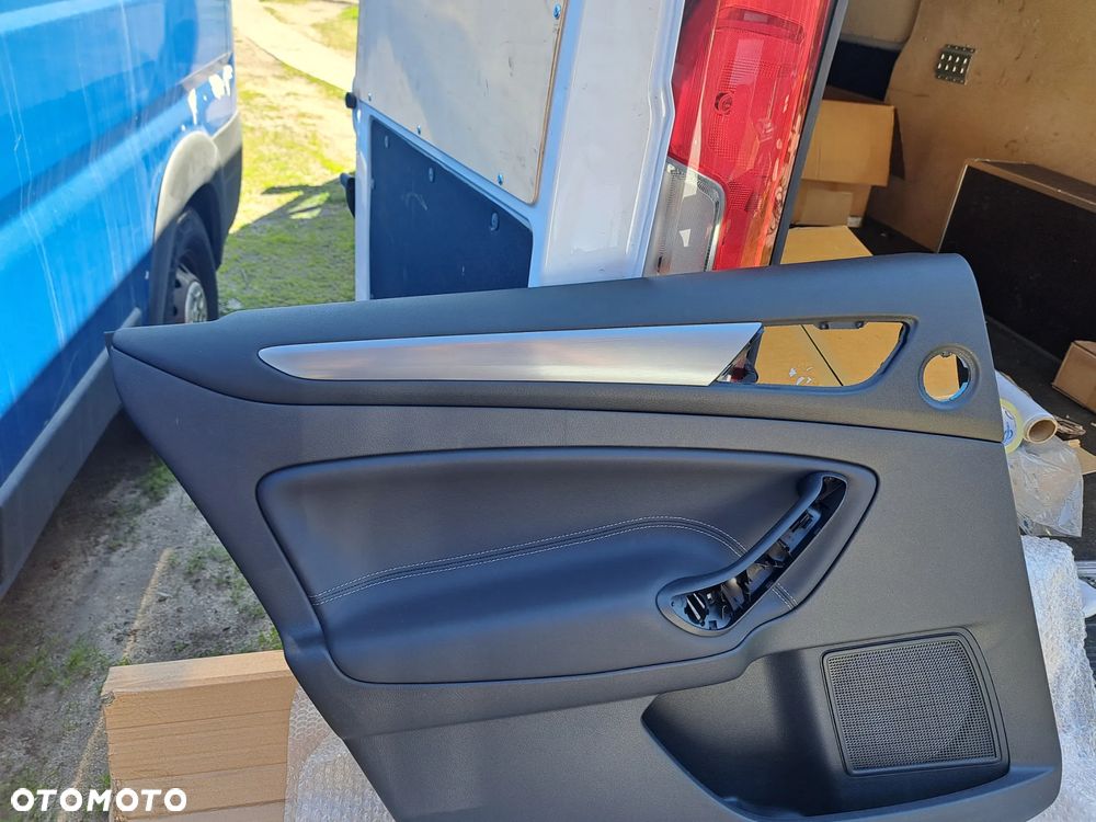 Tapicerka boczek drzwi Lewy tył tylna Ford Mondeo IV MK-4 1736421 BS71-A27407-MD1FL7 - 4