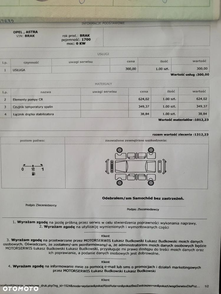 Opel Astra 1.7 CDTI DPF - 33