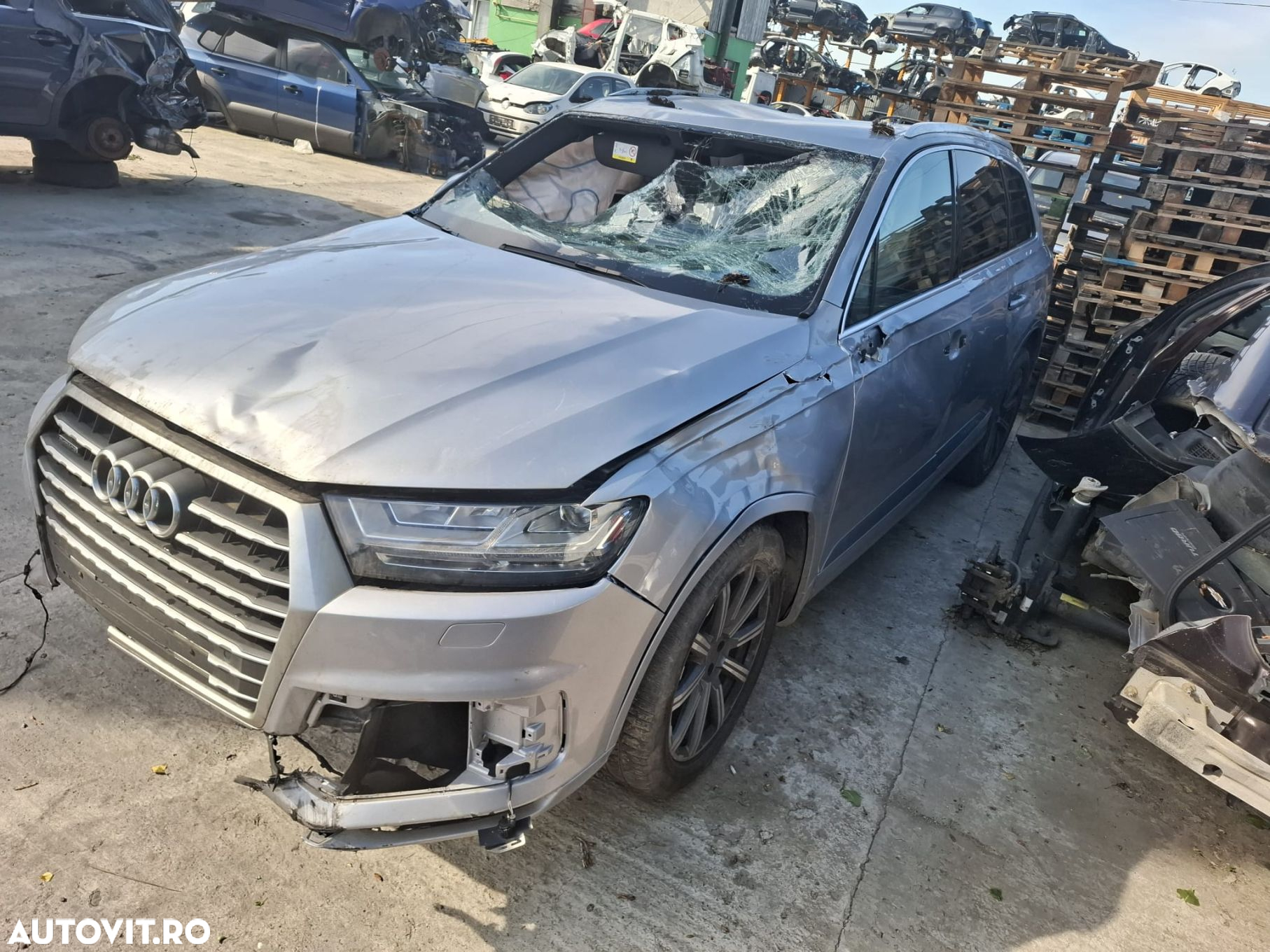 Brat stergator parbriz dreapta 4m1955408 Audi Q7 4M [2015 - 2020] 3.0 - 2