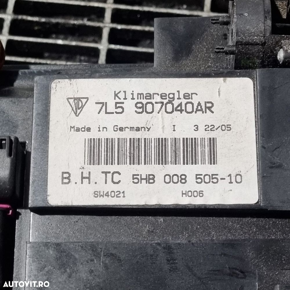 Panou Comanda AC Clima Porsche Cayenne 2002 - 2006 (1131) 7L5907040AR - 5