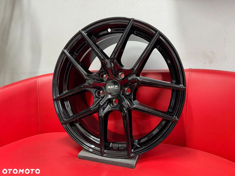 Felgi aluminiowe PLATIN P122 5x108r17 et40 CZARNE FORD VOLVO PEUGEOT  nowe!!!! - 2