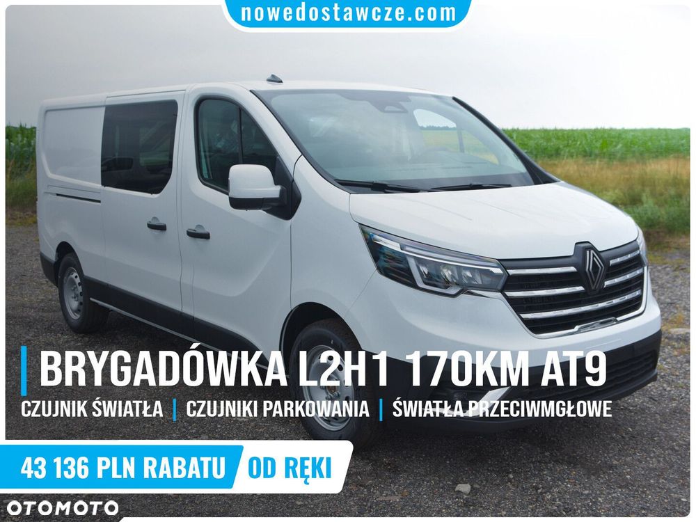 Renault Trafic 2.0 170KM Van Brygadowy EXTRA L2H1 AT9 - 2