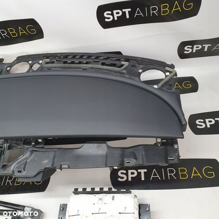 TESLA 3 III DESKA ROZDZIELCZA KONSOLA KOKPIT PULPIT PODUSZKI AIRBAG AIR BAG PASY KIT SET - 4