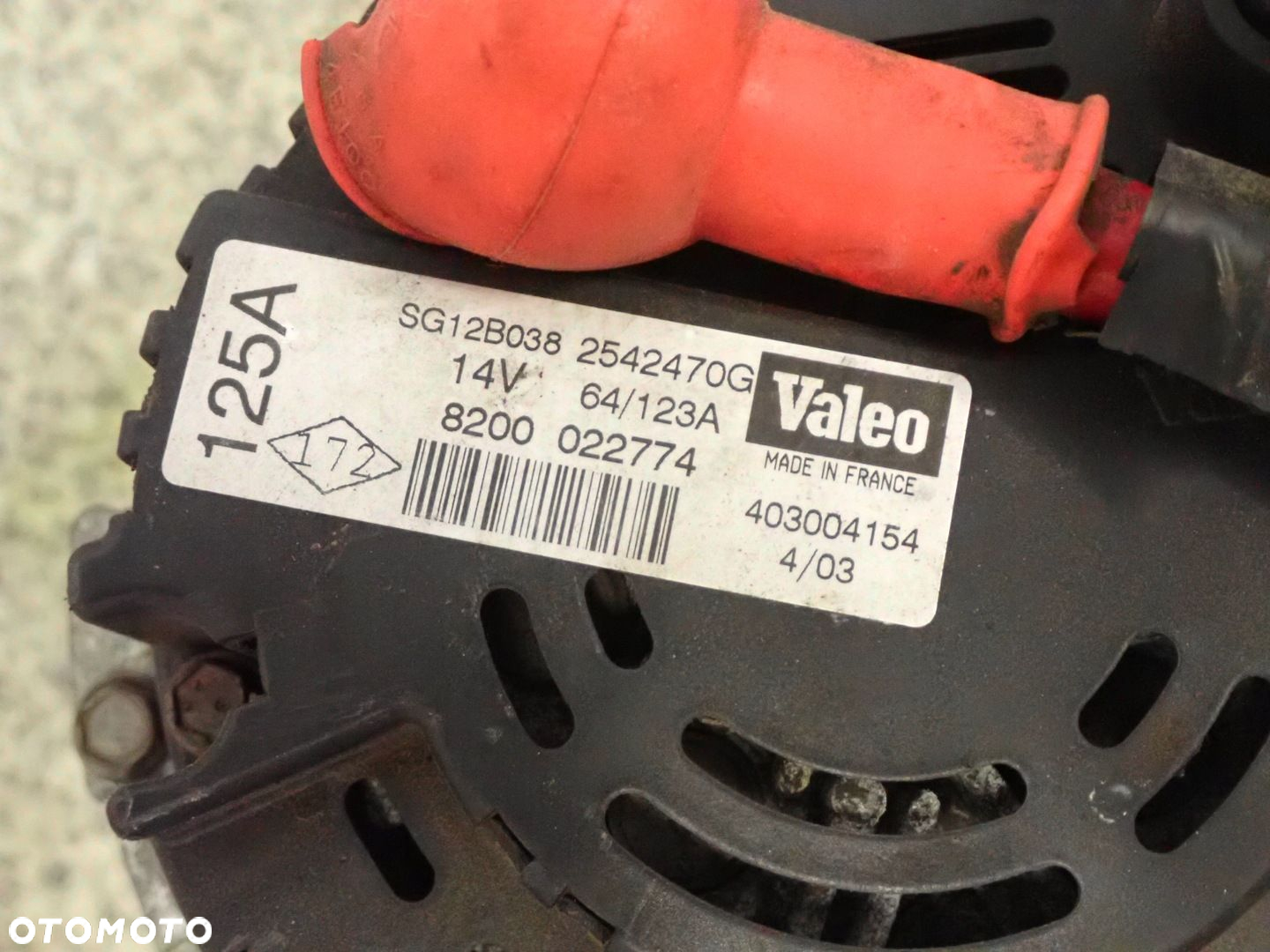 NISSAN ALMERA N16 03-06 1.5 DCI ALTERNATOR DIESEL - 7
