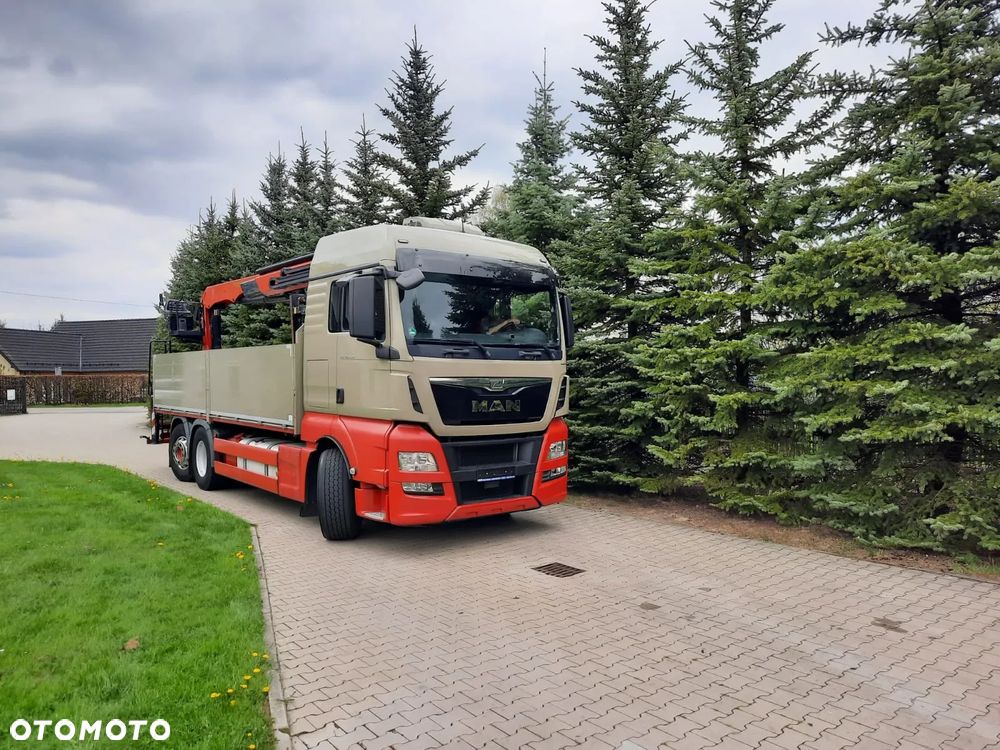MAN TGX 26.480 z HDS Palfinger PK 18001L / 3-oś skrętna - 15