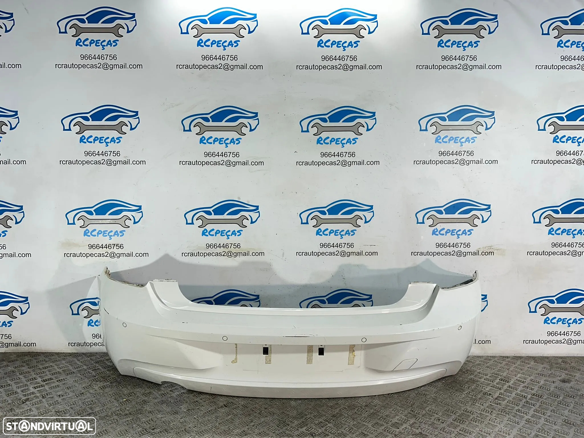 .Parachoques Tras Traseiro Original BMW Serie 1 F20 5 Portas F21 2 Portas Pre LCI 2011 - 2019 - 2