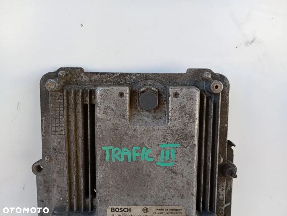 sterownik silnika komputer opel vivaro b trafic iii taleno 1.6 dci 0281030991 237103888r - 3