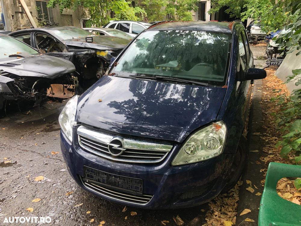 Bara fata Opel Zafira B facelift 2008 albastru - 1