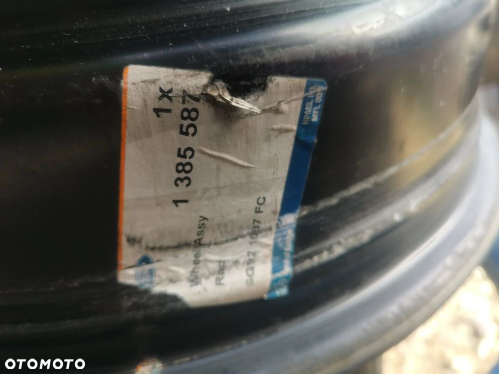 Felgi Stalowe 5X108 R16 FORD Otwór Centrujący 63,3 mm - 7