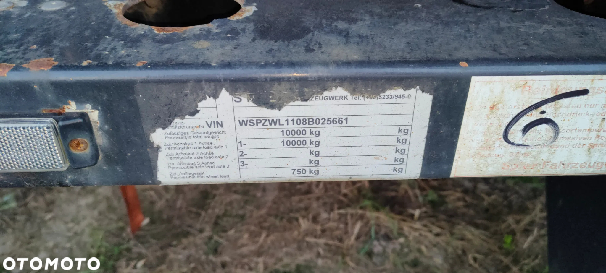 Przyczepa tandem*górny zaczep*dmc 10t - 2