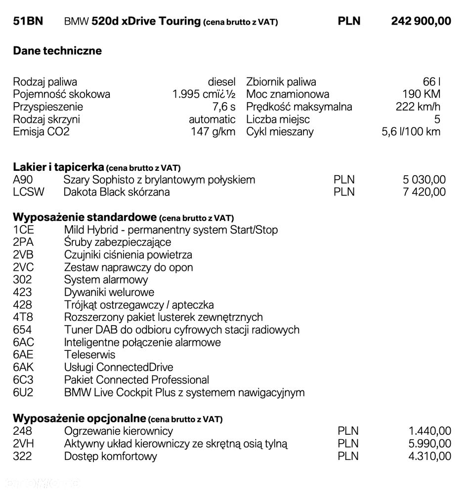 BMW Seria 5 520d xDrive Luxury Line sport - 24