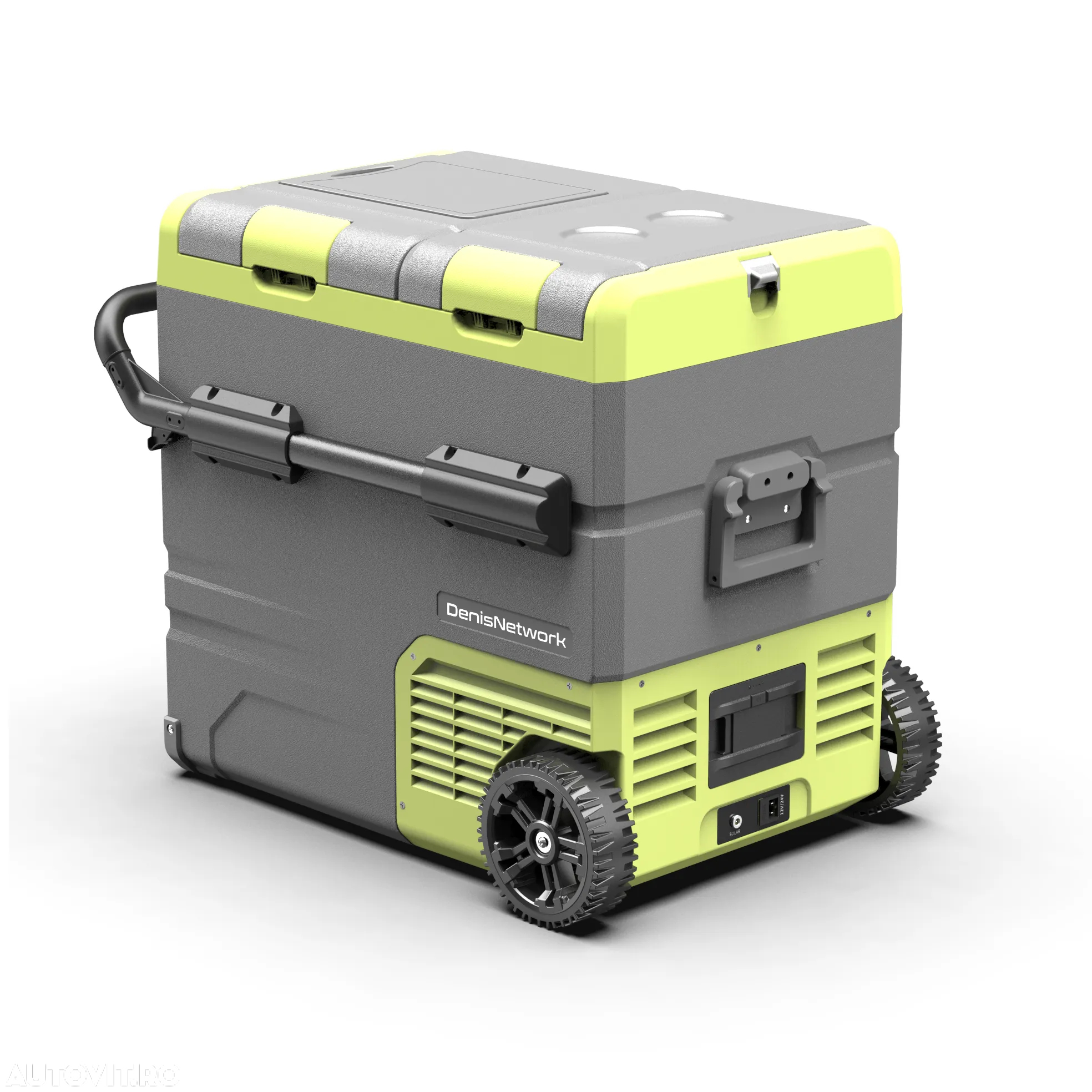 Frigider 45/55L auto rulotă, camion, dube 3,5t, 12-24V, rezistent la vibrații, congelare -20°C - 5