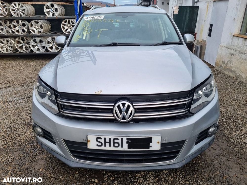 Aripa Stanga Fata Volkswagen Tiguan 5N Facelift 2011 - 2015 4 Usi GRI (1163) - 3