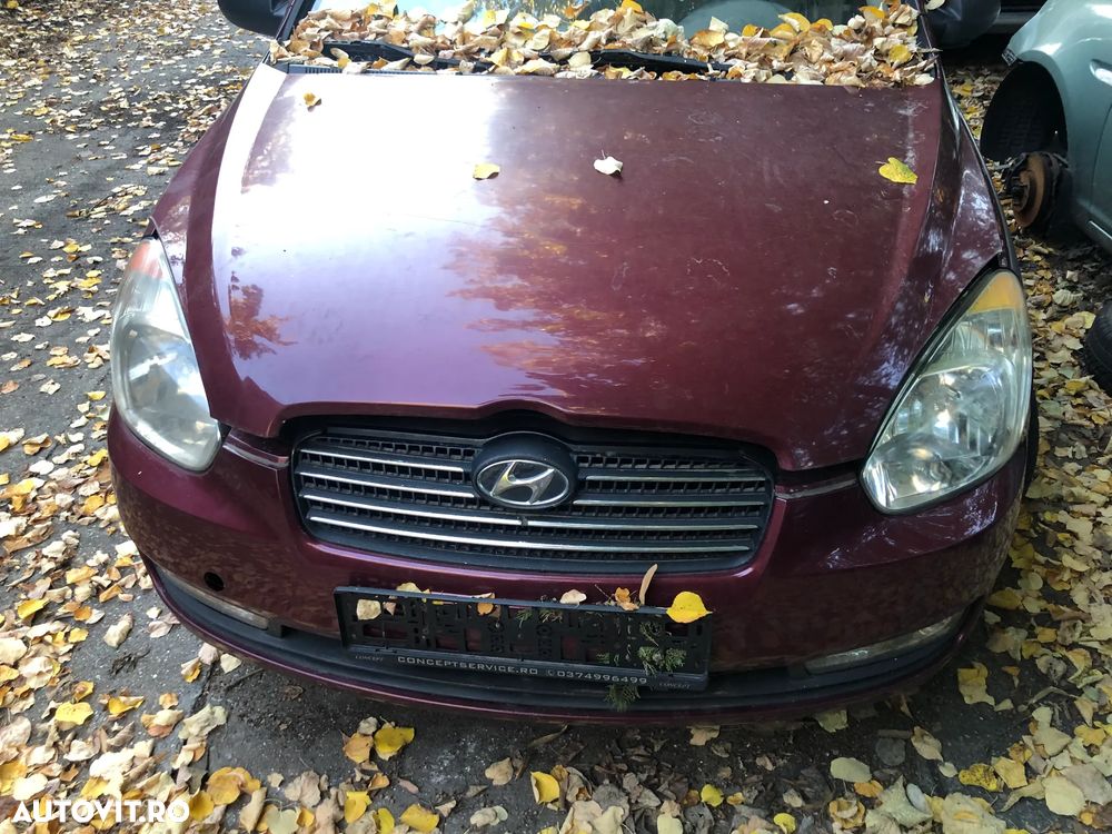 Bara fata Hyundai Accent 3 visiniu 2007 - 3