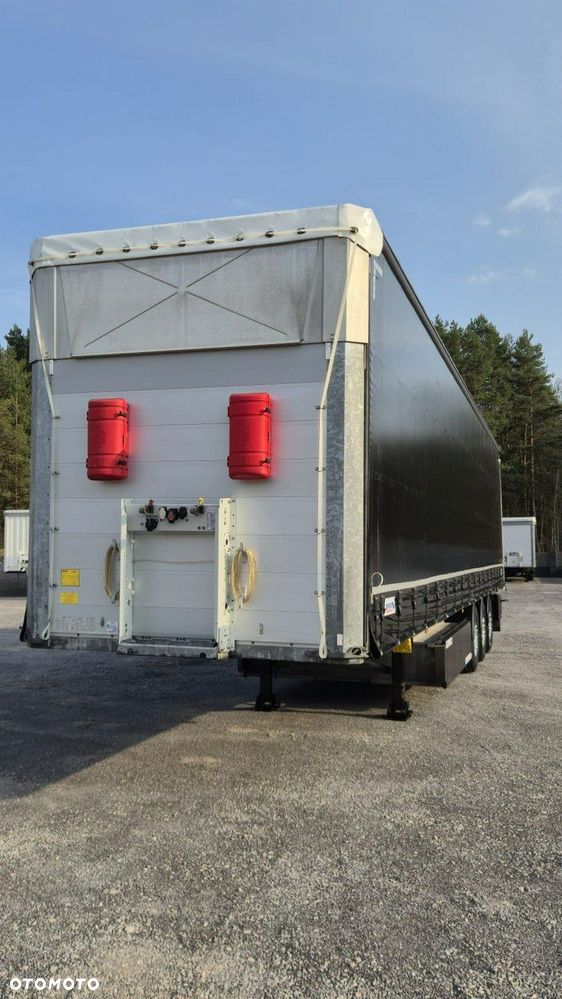 Schmitz Cargobull Firana Standard, Dach podnoszony, Oś podnoszona - 7