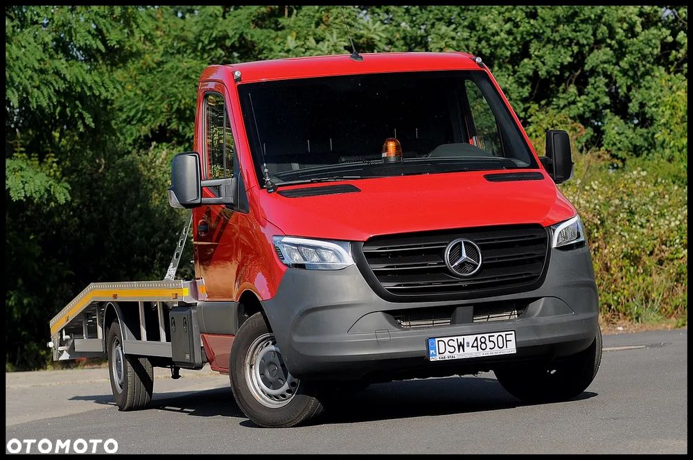 Mercedes-Benz Sprinter 2.0 CDi 150KM Auto Laweta FULL LED Nowa zabudowa Climatronic Elektryka Salon Polska Faktura VAT 23% - 6