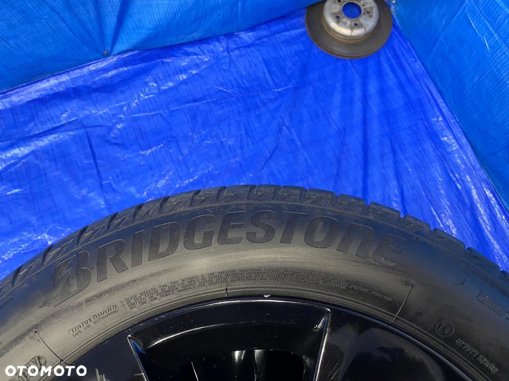 KOŁA KOŁO 17 FELGA ALUMINIOWE ALUSY 17" x 8J  5X120 ; 72,6mm ET30 CZUJNIKI KOMPLET ; OPONY LETNIE LATO BRIDGESTONE ; BMW E60 E61 E90 E91 E92 E93 F06 F07 F10 F11 F12 F13 F30 F31 F32 F33 F34 F36 ORYGINAŁ  6790172 BMW - 17