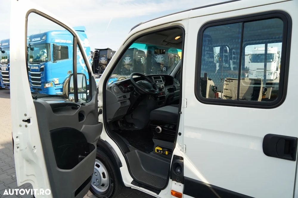 Iveco DAILY 35-130 / OȚEL CU BASCULATOR SPATE / CAMION MIX - 7 LOCURI / DOUĂ / MANUAL / IMPORTAT / - 23