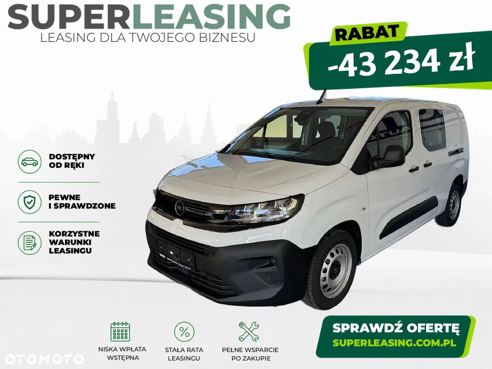 Opel Combo Cargo Załogowe 1.5 102KM L2H1 - 2