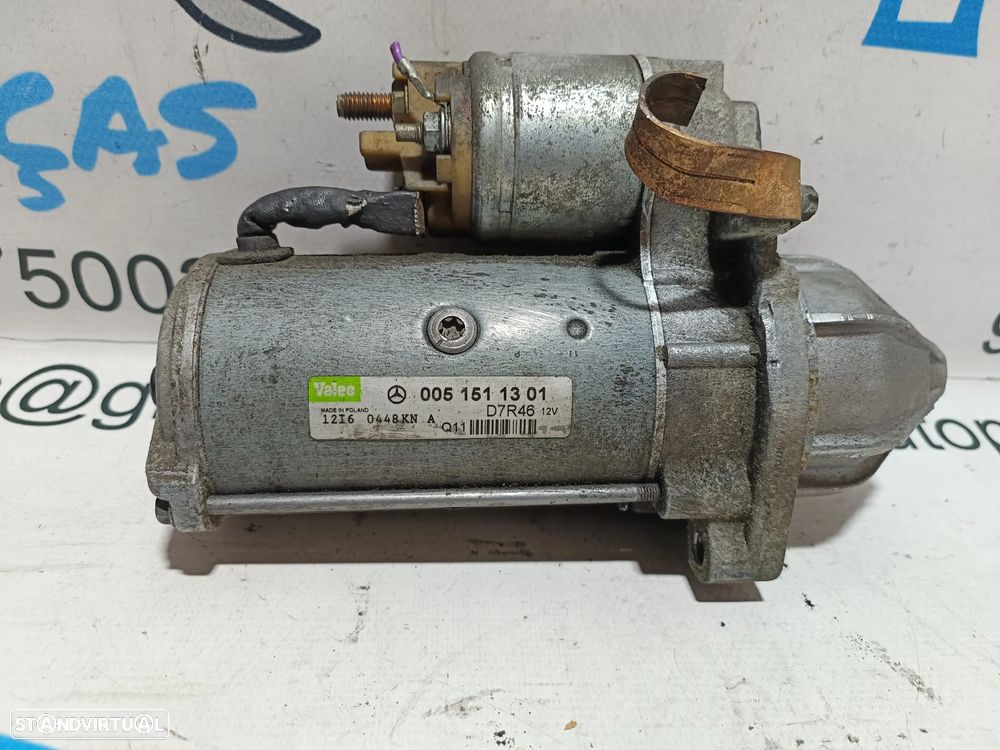 MOTOR DE ARRANQUE VALEO D7R46 626963 0061511301 MERCEDES CLASSE C W203 270 CDI 170CV OM 612.962
