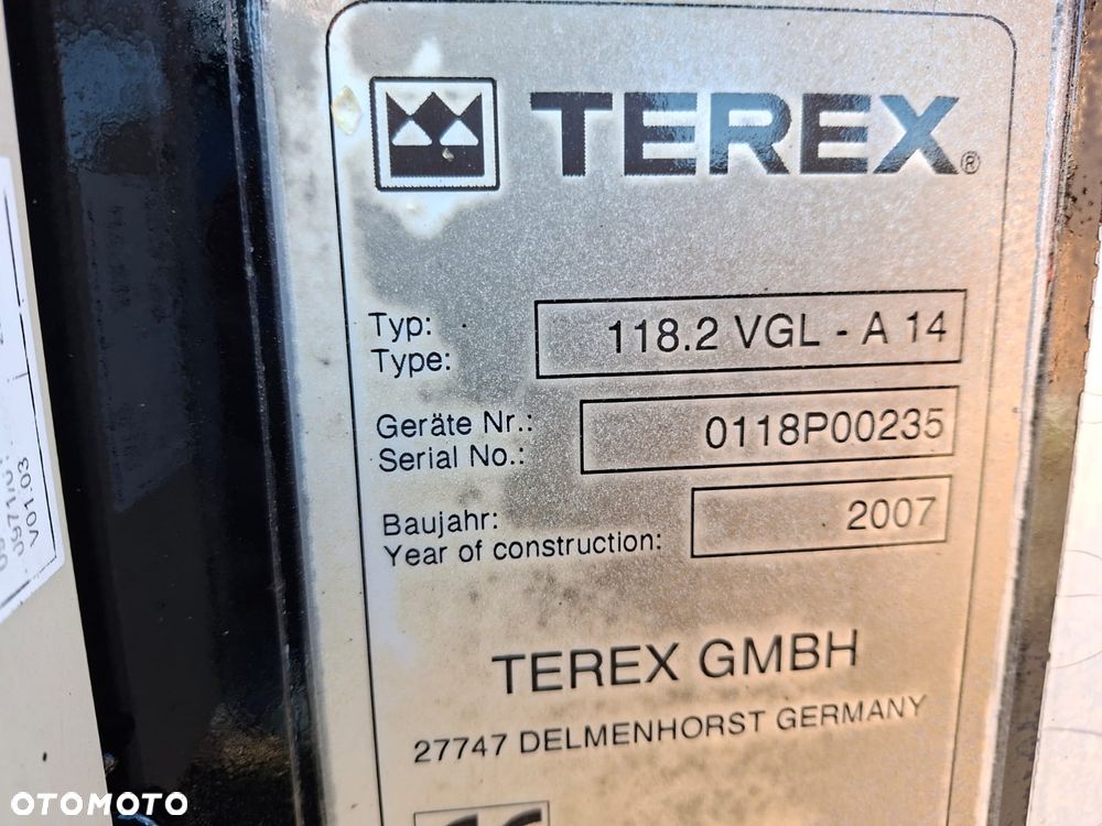Hds Atlas Terex 118.2 2007 rok w oryginale - 13