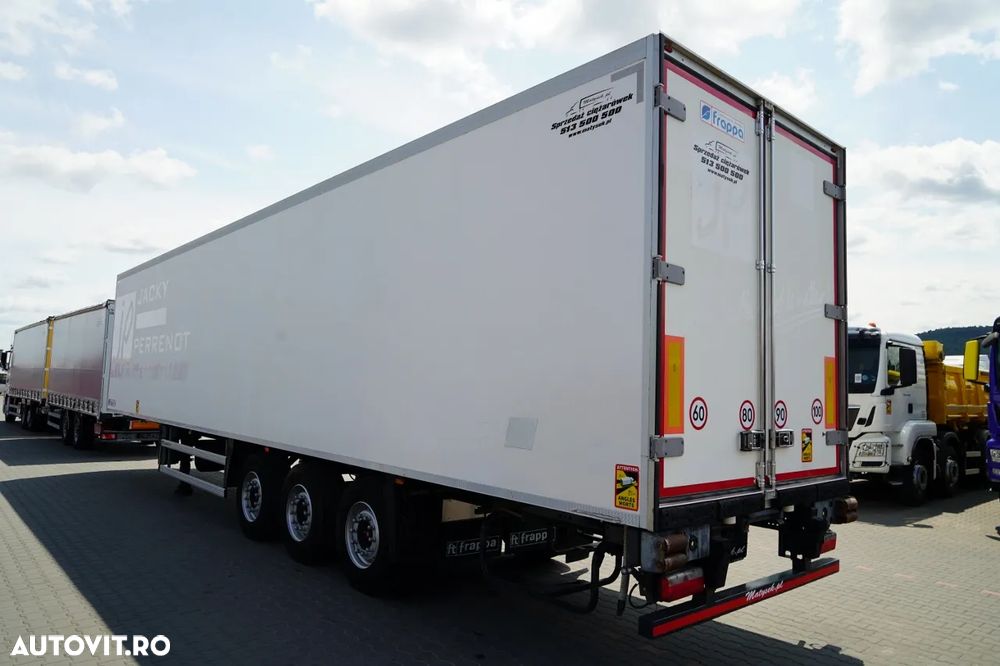 LeciTrailer CAMION FRIGORIFER / TRANSPORT VECTOR 1350 / AXĂ RIDICATĂ / AXE SAF - 4