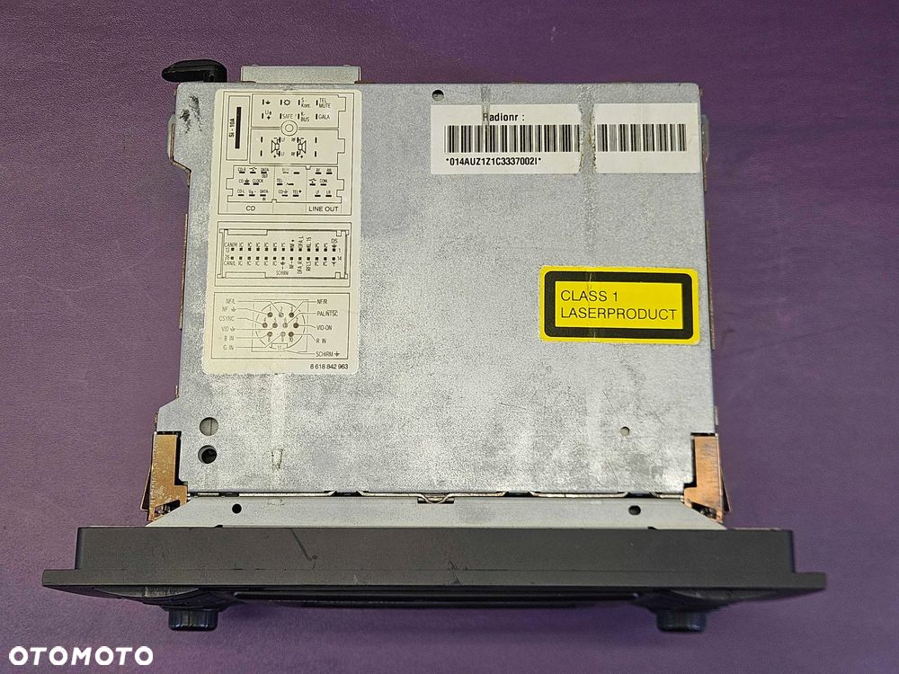 Radio 2 DIN Radioodtwarzacz 4B0035192K Blaupunkt Navigation Plus Audi A4 B6 B7 A6 C5 Ksiażka Kod - 27