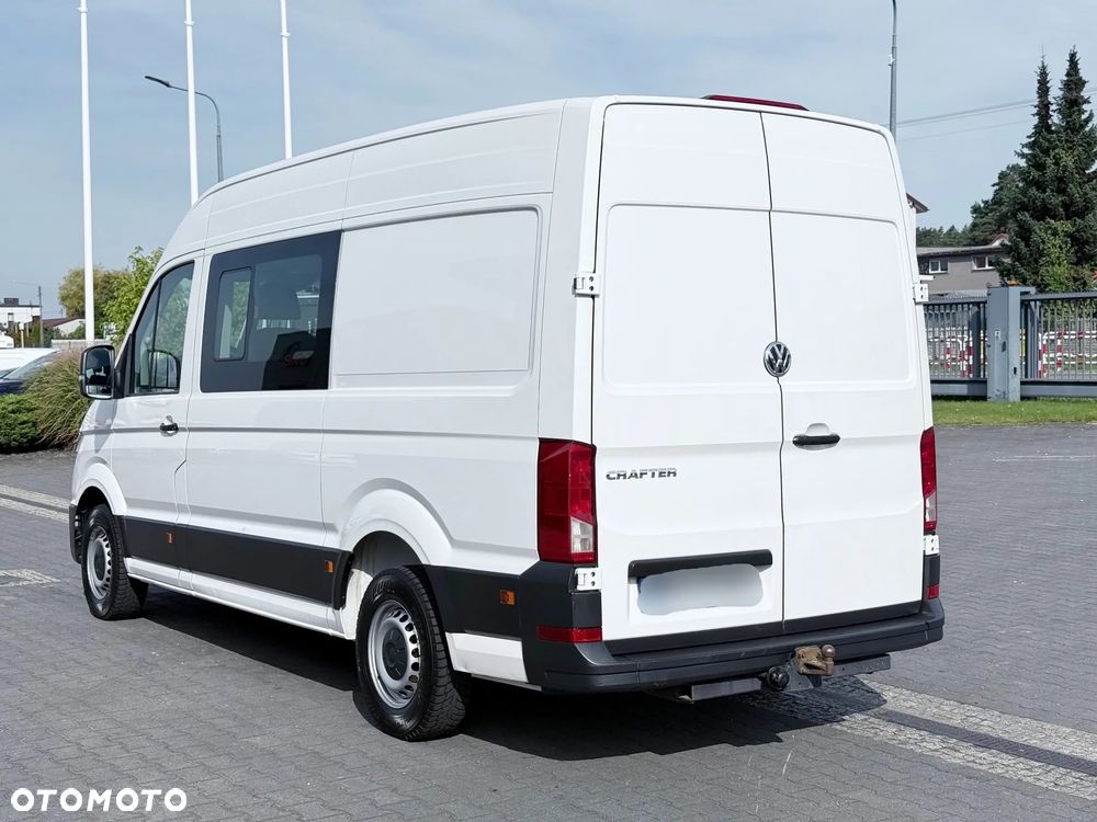 Volkswagen Crafter L2H2 Doka Brygadówka 6-miejsc, Salon PL, Jeden Właściciel - 4