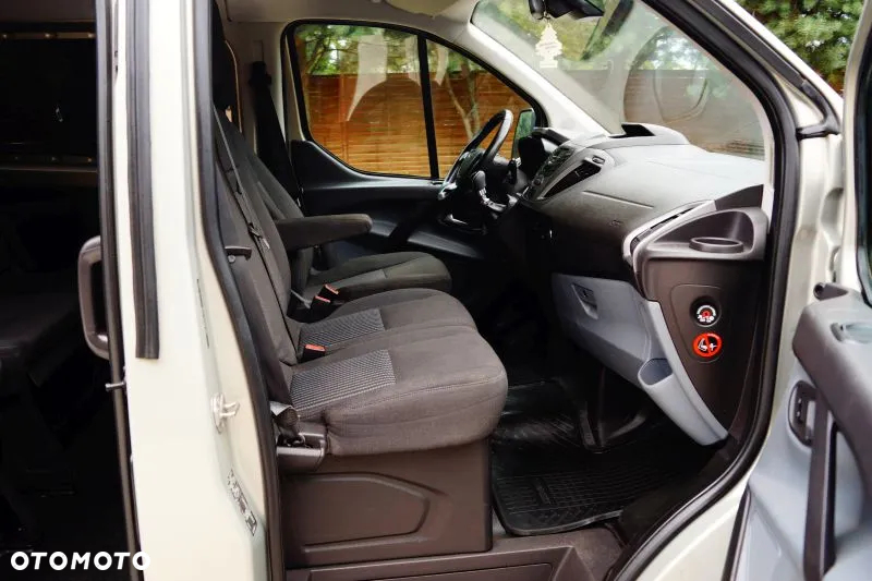 Ford Transit Custom Long Brygadówka 6 Osób 2 x Klima Bogata Opcja Salon Pl  155 Koni Faktura Vat - 5