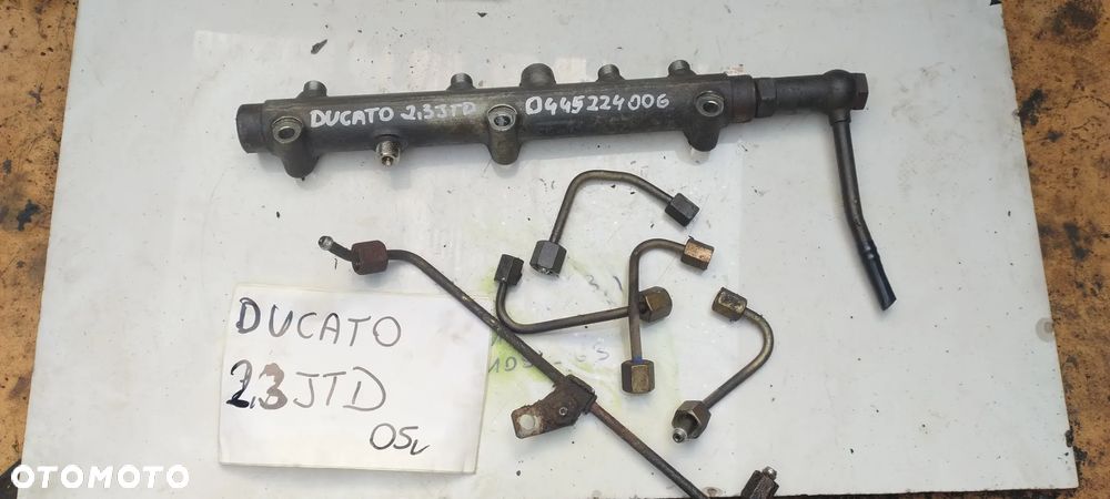FIAT Ducato 2,3 JTD iveco  przewody wtryskowe - 1