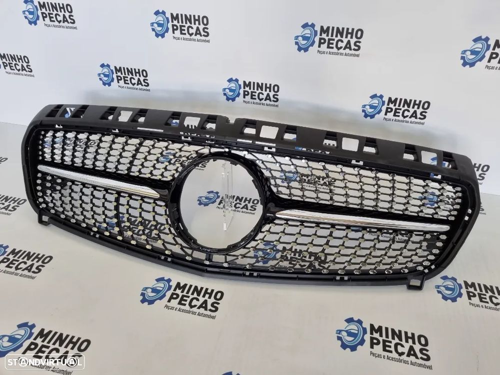 Grelha Frontal Mercedes Class A (W176) Diamond - 2