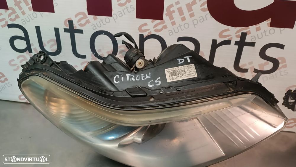 ÓTICA / FAROL XÉNON CITROEN C5 II 04-08 DIREITO 9650115380 / ESQUERDO - 2