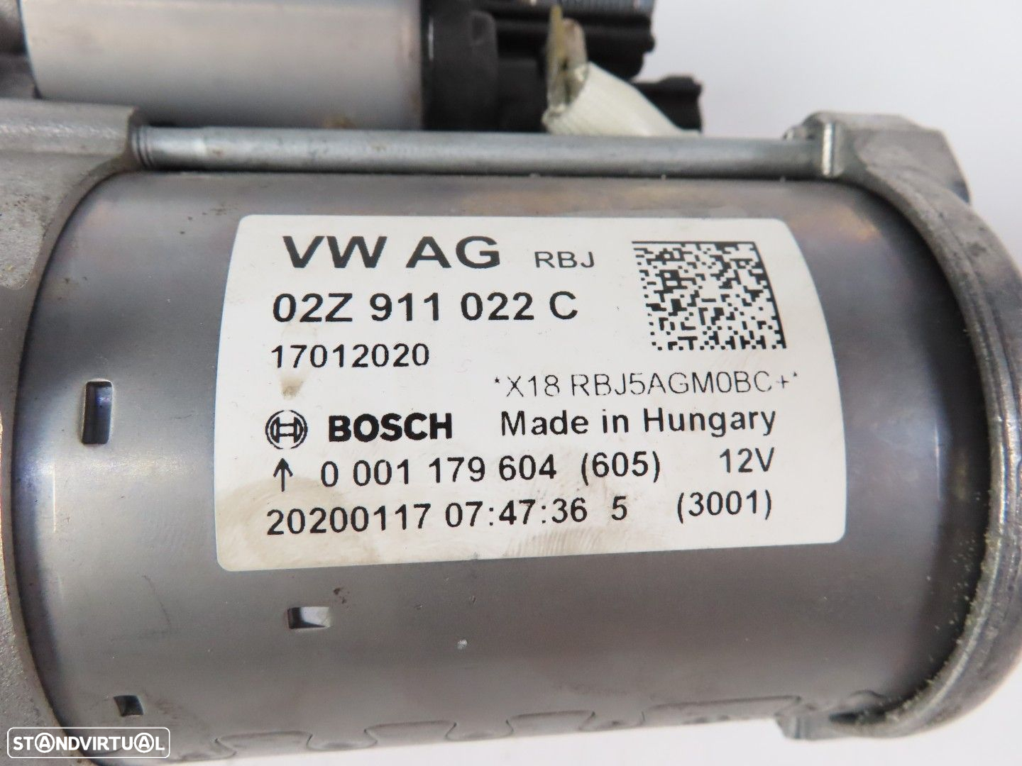 Motor de arranque Usado / Original SEAT LEON (5F1)/SEAT ATECA (KH7 , KHP)/SEAT A... - 5