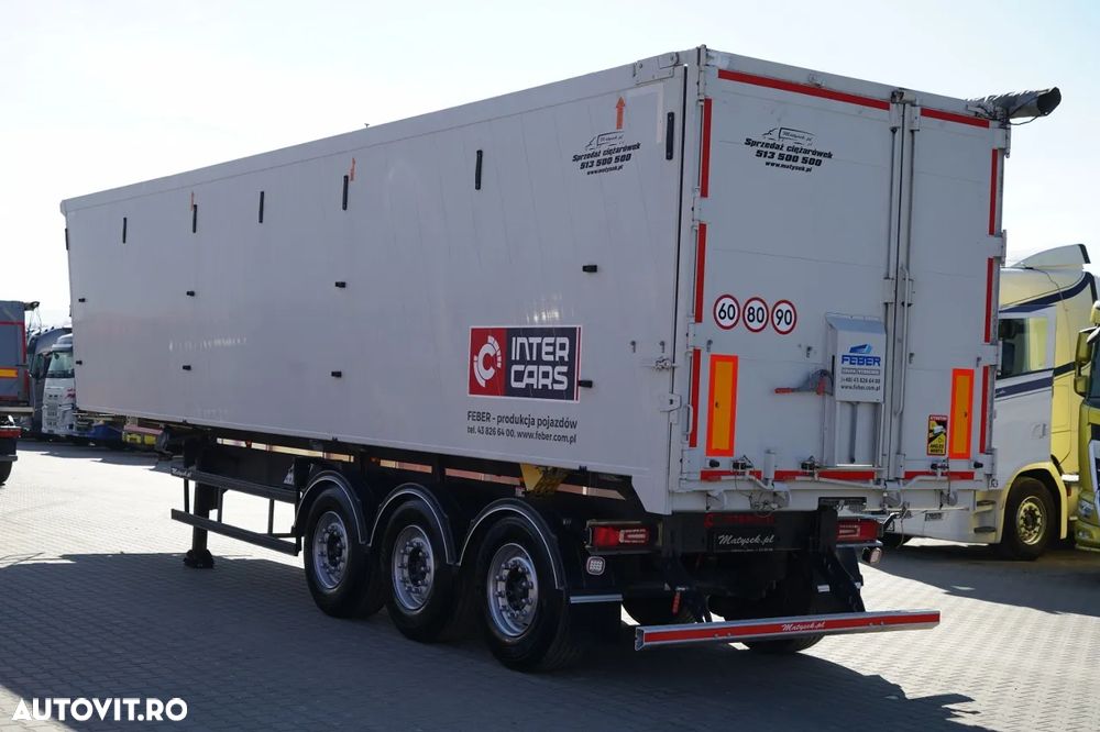 Inter Cars BASCULATOR 62 M3 / ALUMINIU / AXĂ RIDICATĂ / - 6